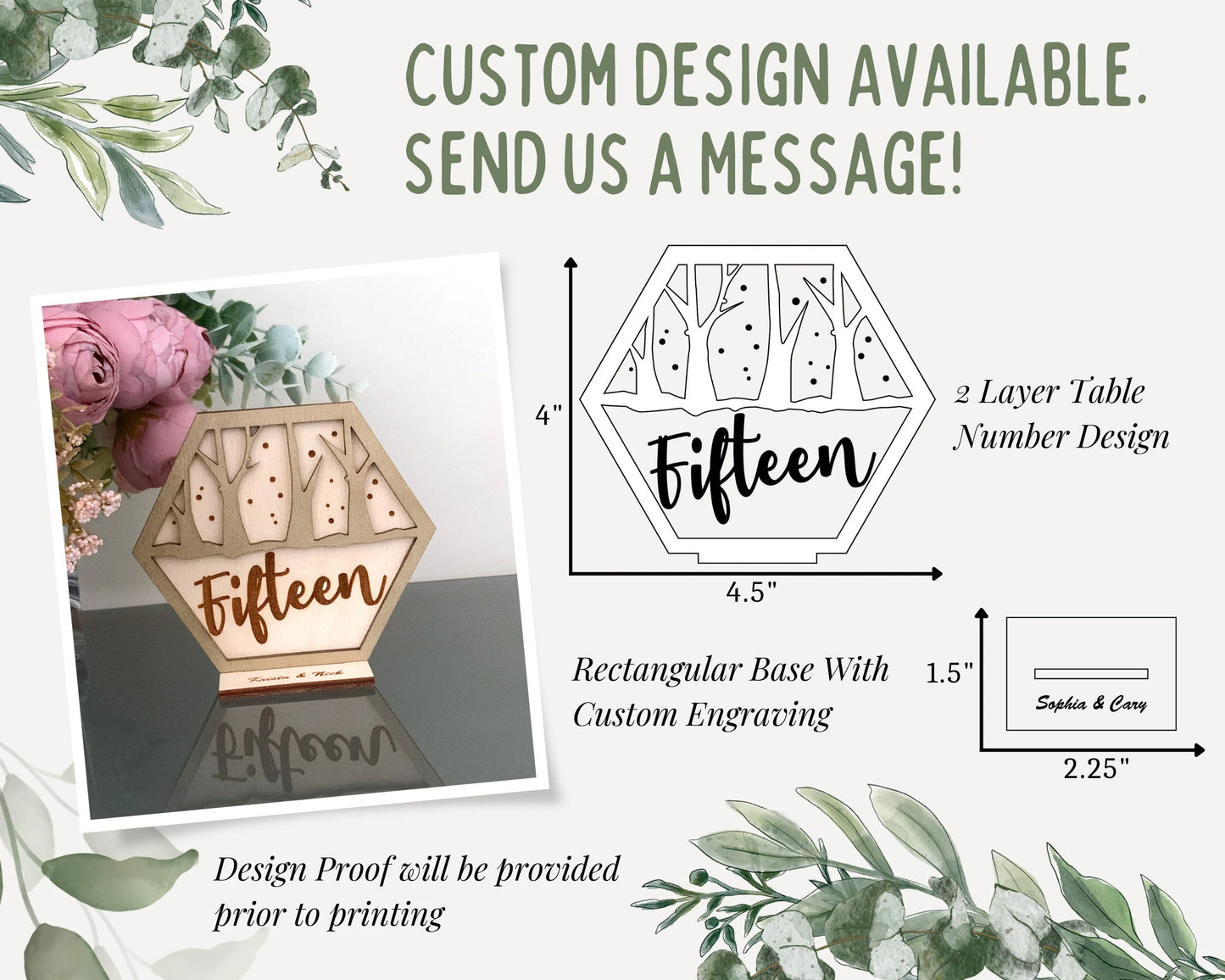 Forest Night Sky Wedding Table Numbers For Wedding Reception Table Decoration