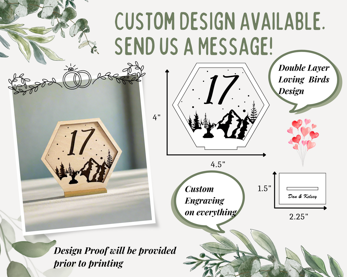 Bunny Family Wedding Table Numbers For Wedding Reception Table Decoration