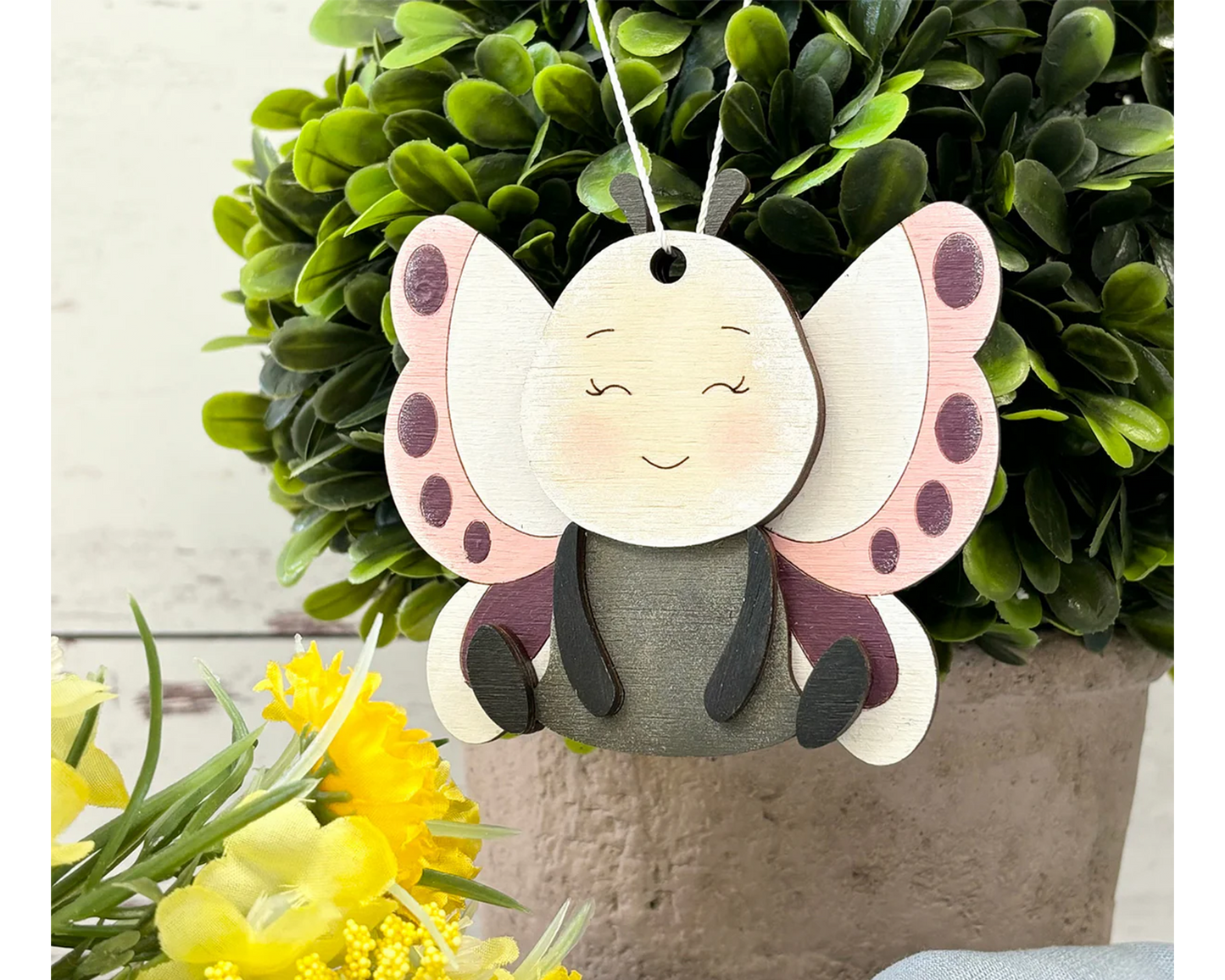 butterfly wooden toys for kids birthday gift, goodie bag and party favors