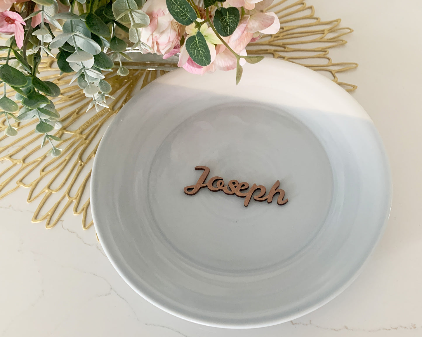 Leckerli Rustic Style Wooden Wedding Place Cards For Wedding Reception