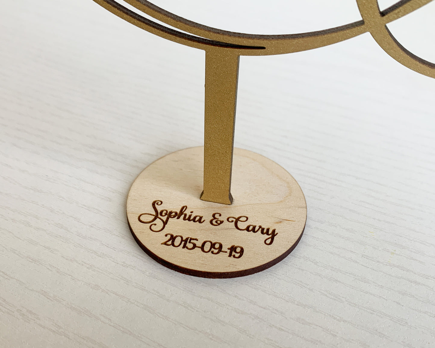 Mr and Mrs Wedding Signage For Wedding Ceremony Table Decor