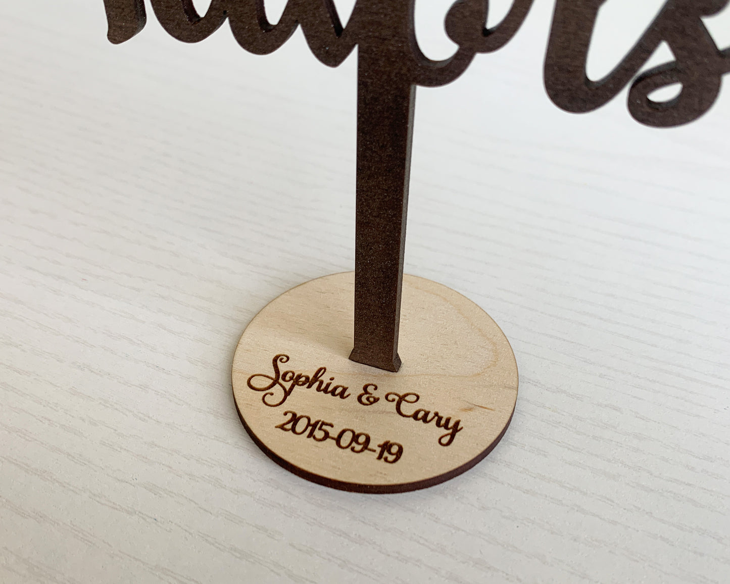 Wedding Favors Wedding Signage For Wedding Ceremony Table Decor