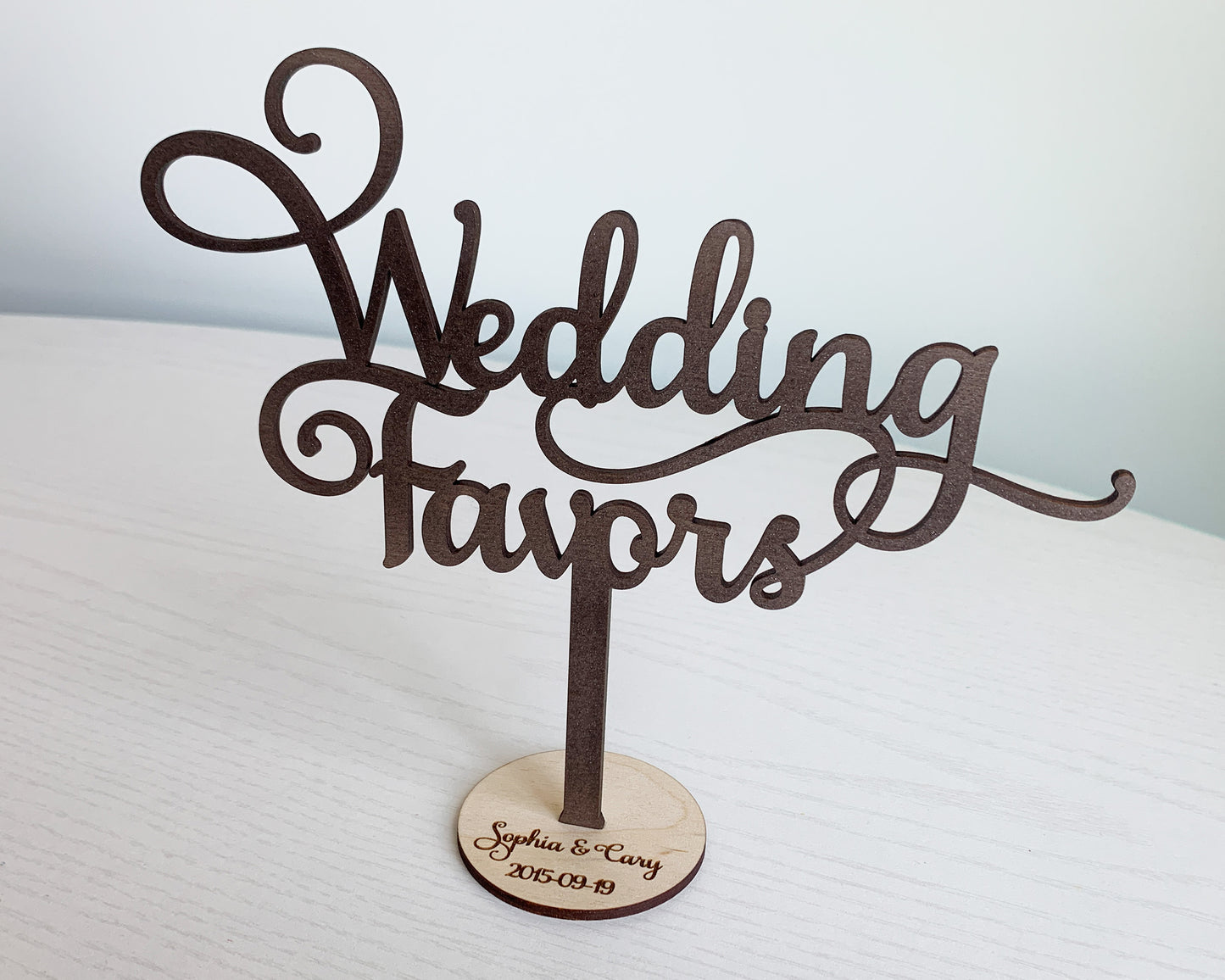 Wedding Favors Wedding Signage For Wedding Ceremony Table Decor