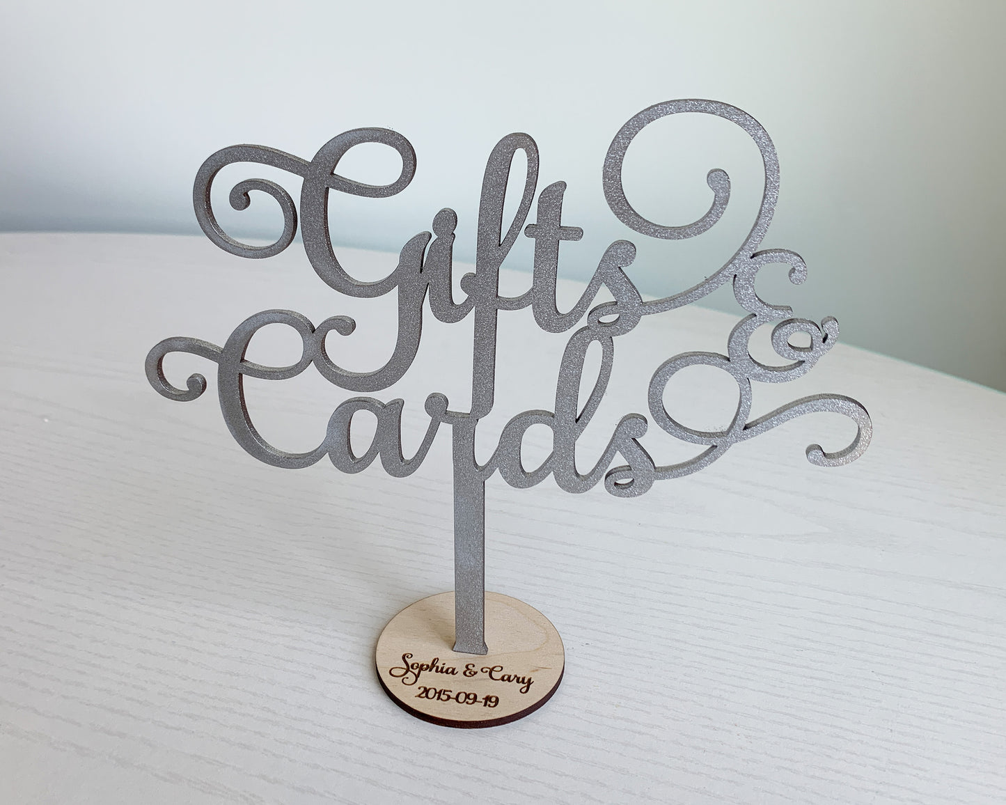 Gifts and Cards Wedding Signage For Wedding Ceremony Table Decor
