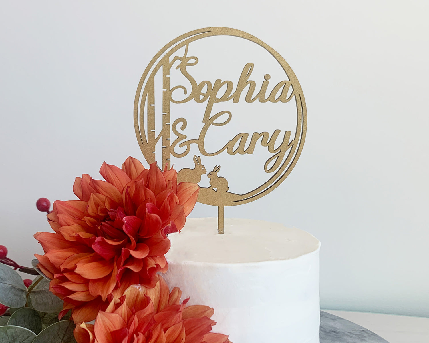 Personalized Cake Toppers