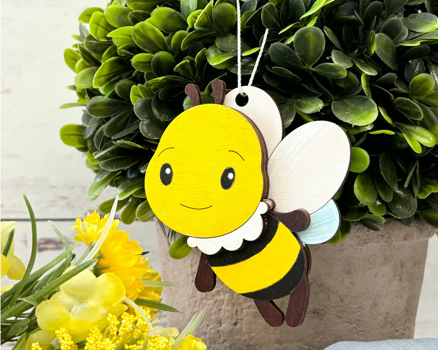 bumblebee wooden toys for kids birthday gift, goodie bag and party favors