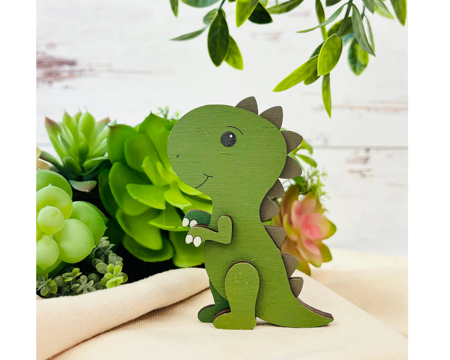 dino wooden toys for kids birthday gift, goodie bag and party favors